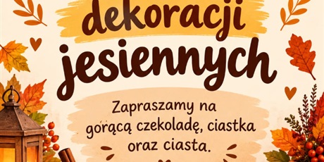 Kiermasz dekoracji jesiennych