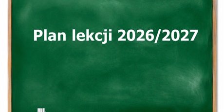 Plan lekcji 2026/2027