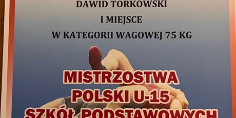 Sukces Dawida Torkowskiego!🥇