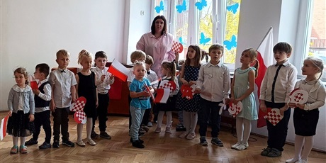 Powiększ grafikę: Uroczyste obchody Święta Flagi.