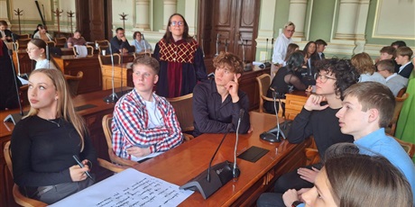 Powiększ grafikę: Dziecięca Sesja Rady Miasta Gdańska