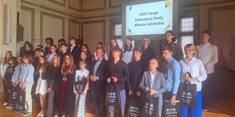 Powiększ grafikę: Dziecięca Sesja Rady Miasta Gdańska