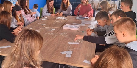 Powiększ grafikę: Klasa 7b w Pomorskim Hospicjum