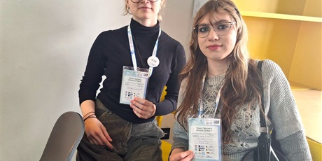 Powiększ grafikę: Samorząd Uczniowski na konferencji 