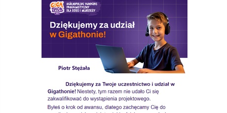Powiększ grafikę: Sukcesy naszych uczniów