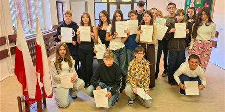 Powiększ grafikę: Wyniki wyborów do Samorządu Uczniowskiego w klasach 4-8 SP nr 18.