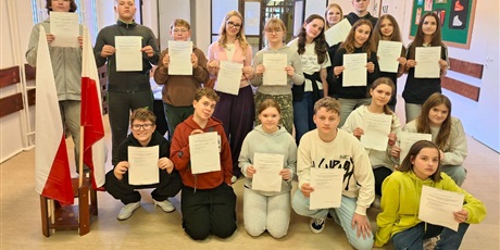 Powiększ grafikę: Wyniki wyborów do Samorządu Uczniowskiego w klasach 4-8 SP nr 18.