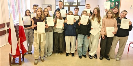 Powiększ grafikę: Wyniki wyborów do Samorządu Uczniowskiego w klasach 4-8 SP nr 18.