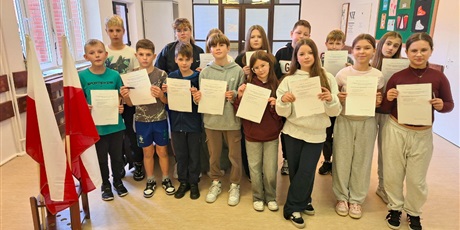 Powiększ grafikę: Wyniki wyborów do Samorządu Uczniowskiego w klasach 4-8 SP nr 18.