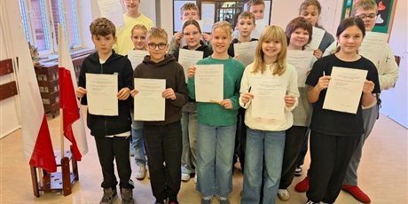 Powiększ grafikę: Wyniki wyborów do Samorządu Uczniowskiego w klasach 4-8 SP nr 18.