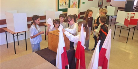 Powiększ grafikę: Wyniki wyborów do Samorządu Uczniowskiego w klasach 4-8 SP nr 18 
